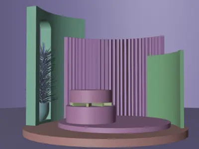 This high-quality 3D model Low-poly 3D model