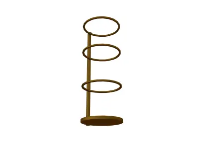 Modern Design Umbrella Stand v1 003 Low-poly 3D model
