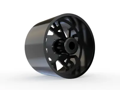 AMERICAN TRUXX WEB WHEEL 3D MODEL 3D print model