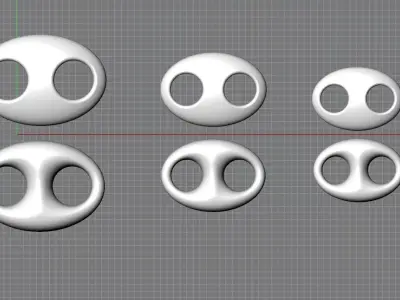 chain link 3D print model