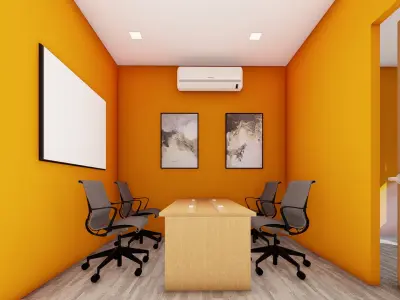Office Room Interior  3D model