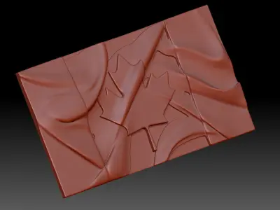 Flag Canada  3D print model