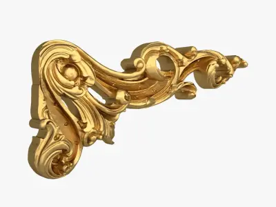 Classic decor ornament 251 3D model