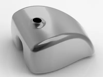 Stylish Motorcycle Fuel Tank 3D print model