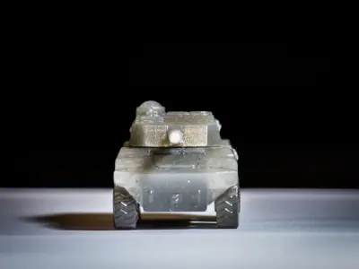 Rooikat Armoured Car 3D print model