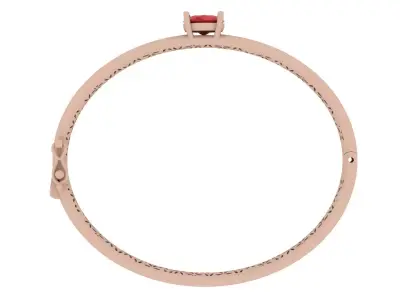 Oval Luxury Bracelet 0054 3D print model