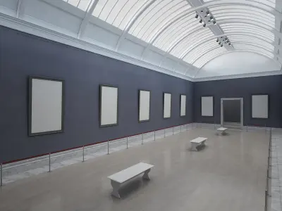 Art Gallery 3D model