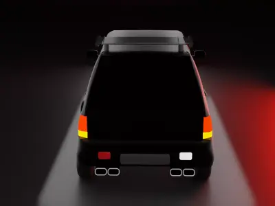 car tico Free 3D model