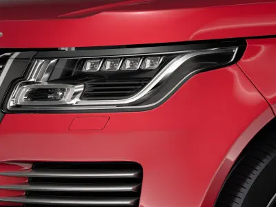 Range Rover Supercharged LWB L405 2018 3D model