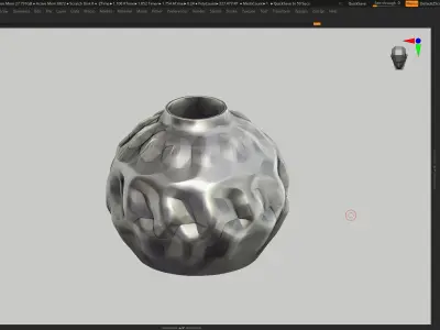 vase 3d print 768  3D print model