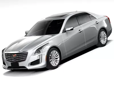 Cadillac CTS 2018 3D model