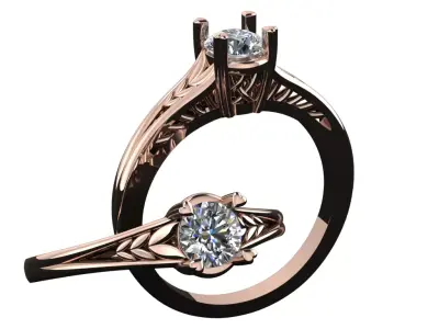 stonr ring 3D print model