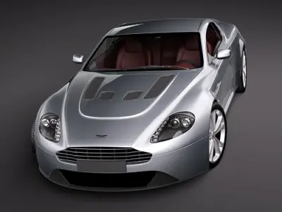 Aston Martin v12 Vantage 3D model