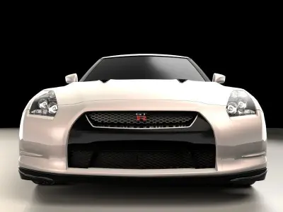 Nissan GT-R 3D model