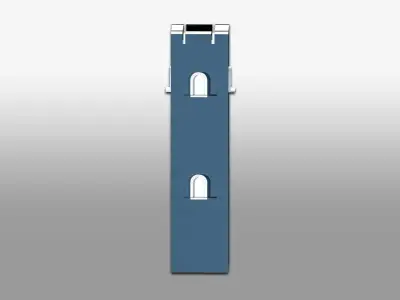 Column Castle Pillar - Tower Free 3D model