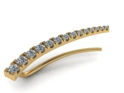 Ear decoration N01579 3D print model