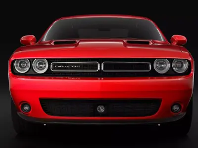 Dodge Challenger GT AWD 2017 3D model