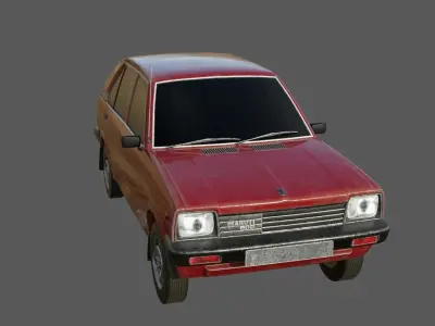 Maruti Suzuki 800 3D model