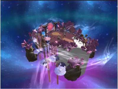 Fantasy Scene 3D model