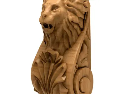 Column Capital 3D Model 3D model