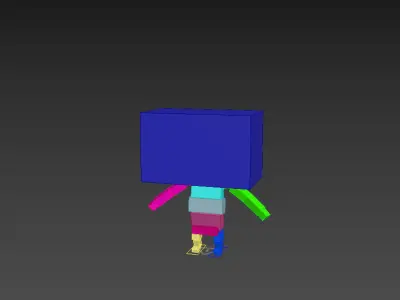 Pack007 Rigged Cartoon Animal Pack 1 3D model