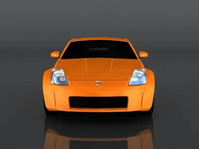 Nissan Fairlady Low-poly 3D model