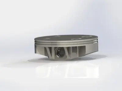 F1 Racing Piston  Free 3D model