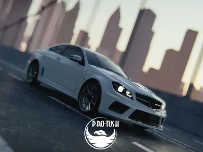 MERCEDES BENZ C63 3D model