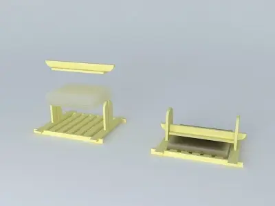 BAMBOO NAPKIN HOLDER Free 3D model