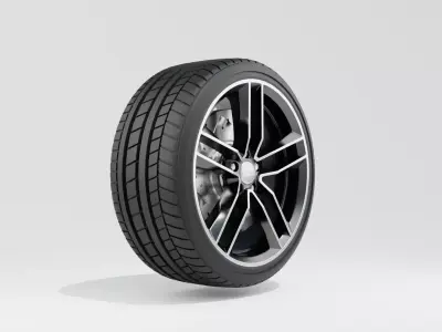 Audi RS6 Avant 2015 Wheel 3D model
