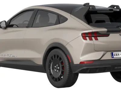 Mustang Mach-E Rally 2025 3D model