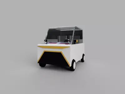 Small car  3D model