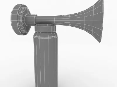  Portable Air Horn 3D model