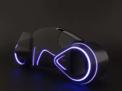 Tron bike 3D model