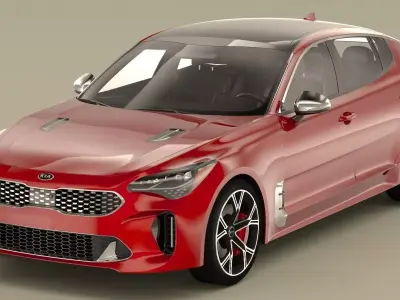 KIA Stinger GT 3D model
