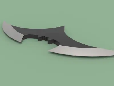 Batarang version 4 3D model