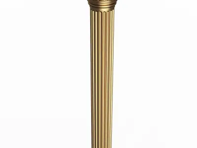 Column Capital 01203 Low-poly 3D model