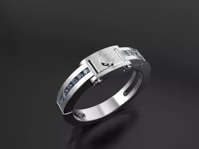 Ring like Cartier 3D print model