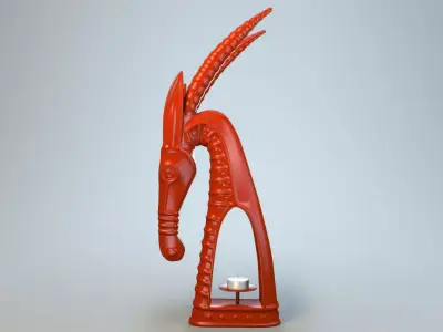 Sculpture Capricorn P 3D print model
