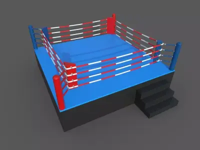 Box Ring 3D model