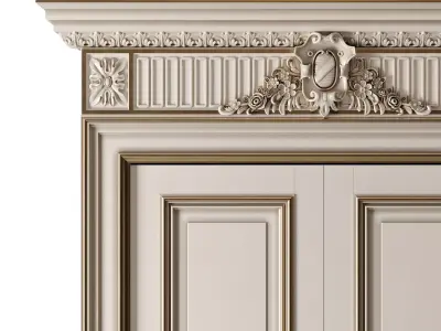 Classic Doors 08 3D model