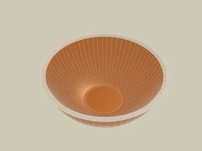 Bowl Rustic and Sturdy Free 3D print model