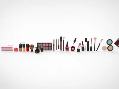 Luxury Cosmetic Skin Care 3d 3D model