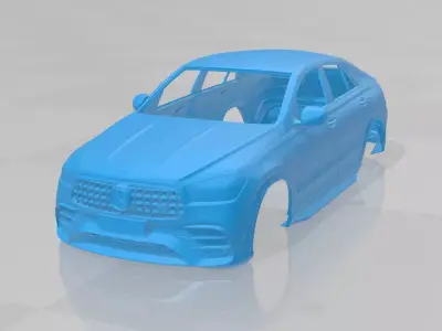 Mercedes Benz GLE63S AMG Coupe 2024 - Body Car STL Model 3D print model