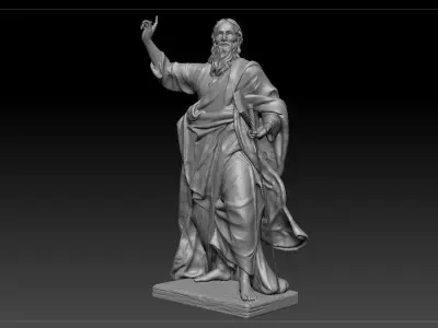 disciples of jesus06 3D model 3D model
