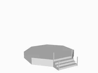 RoyalPavilion gazebo 3D model