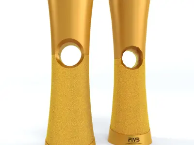 Beach Volleyball World Championship Cup low poly Low-poly 3D model