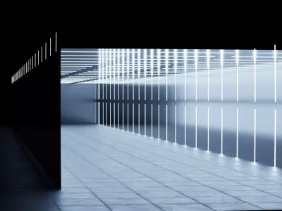 studio  interior 3D model Free 3D model