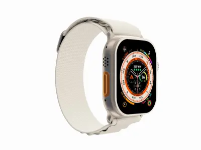 Apple Watch Ultra Alpine Loop 3ds Max 3D model