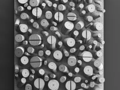 Panno 3d wall 3D model